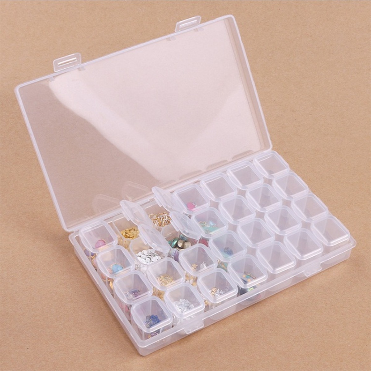 Tech Accessories Box - Scatola portaoggetti in plastica regolabile a