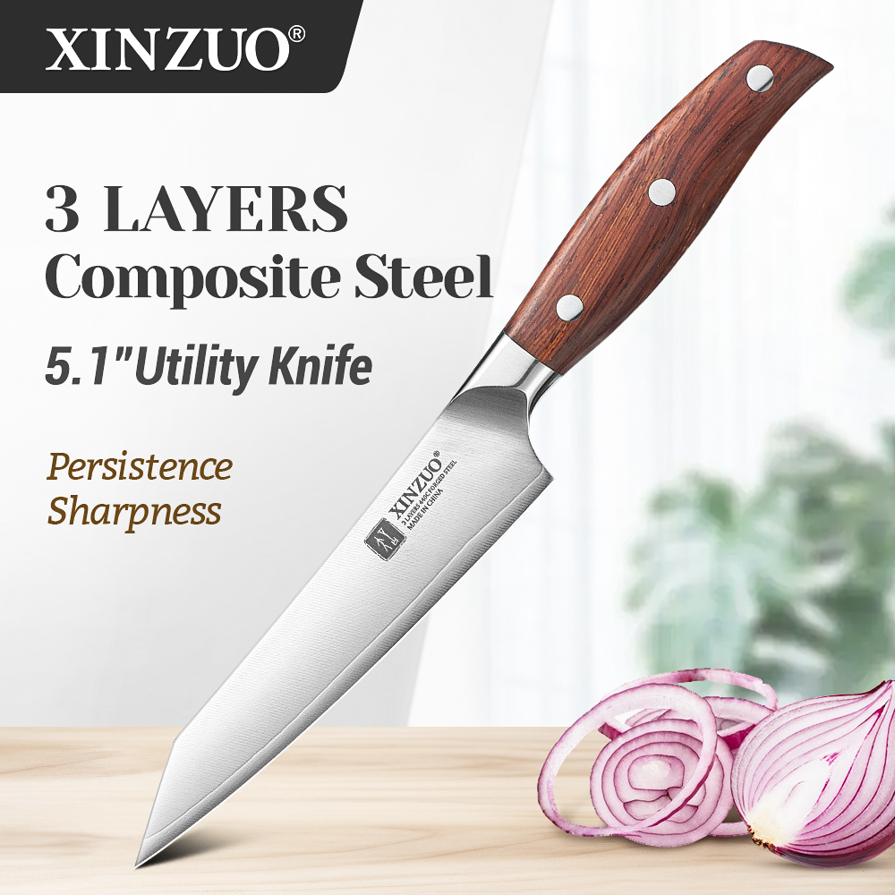 High Tech Kitchen Accessories - Coltello Multiuso XINZUO 5.1 Pollici, Nucleo