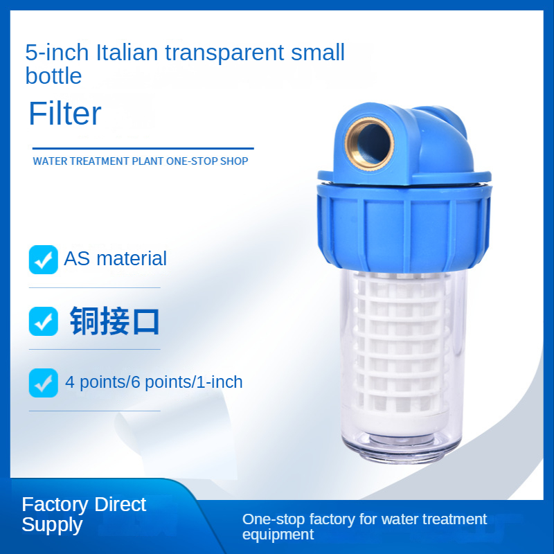 High Tech Kitchen Accessories - Bottiglia filtrante trasparente in stile italiano