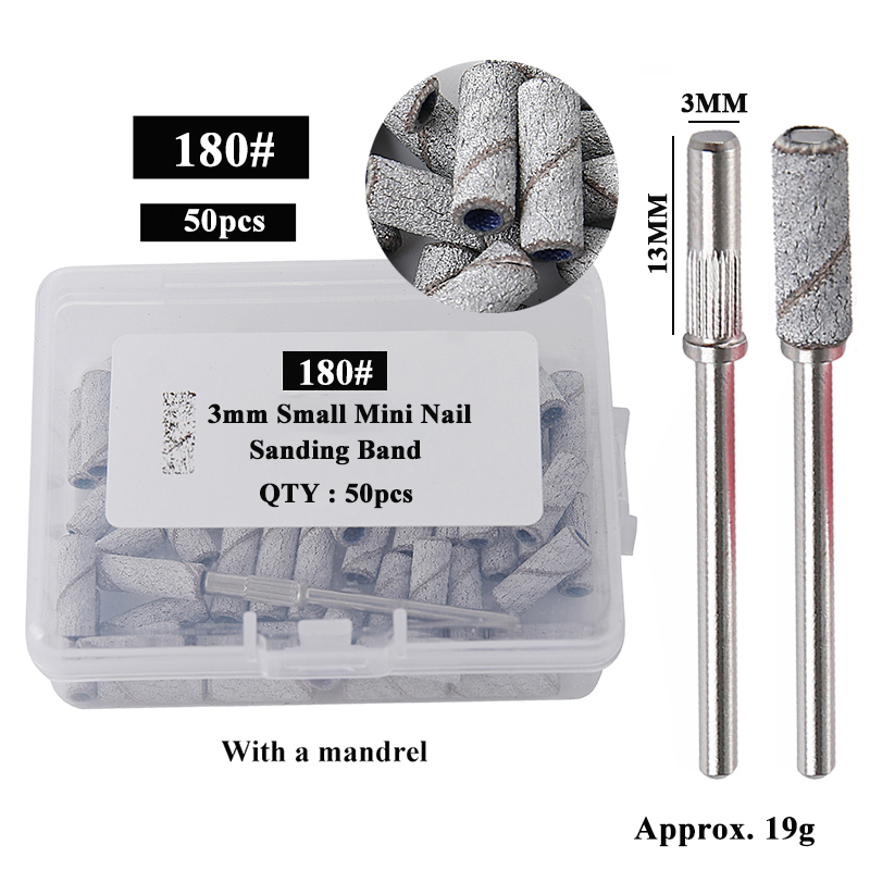 Tech Accessories Box - 50 pz/scatola 3mm Mini Fasce Abrasive