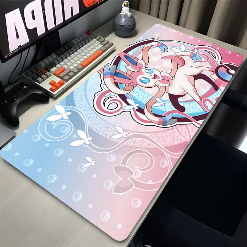 Tech Accessories Desk - Tappetino per mouse grande rosa carino