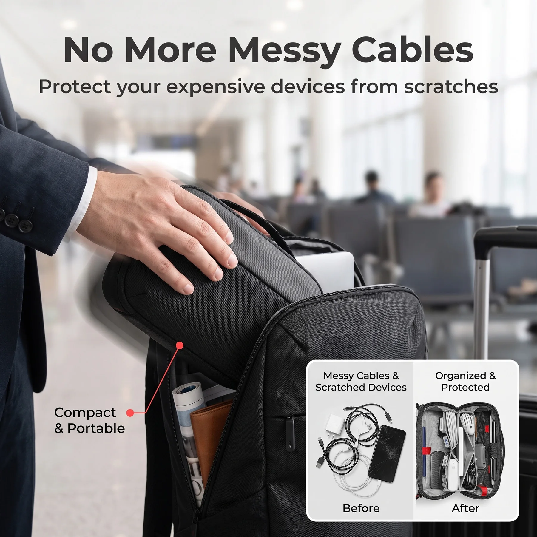 Organizer da Viaggio per Dispo - Tech Accessories Box recensione e prezzo