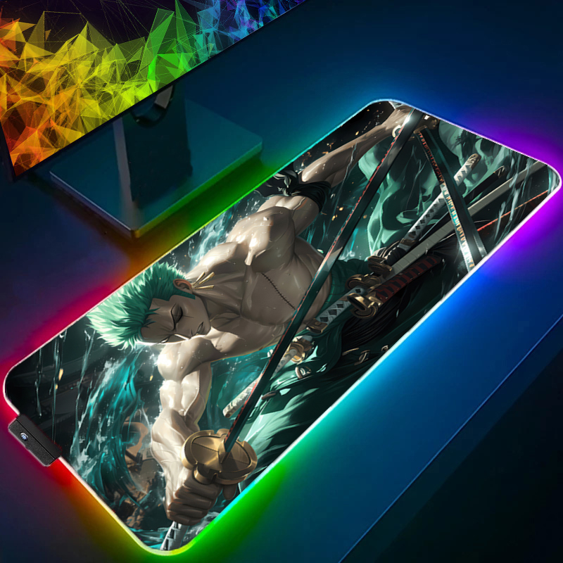 ONE PIECE Zoro Mouse Pad RGB A - Tech Accessories Desk recensione e prezzo
