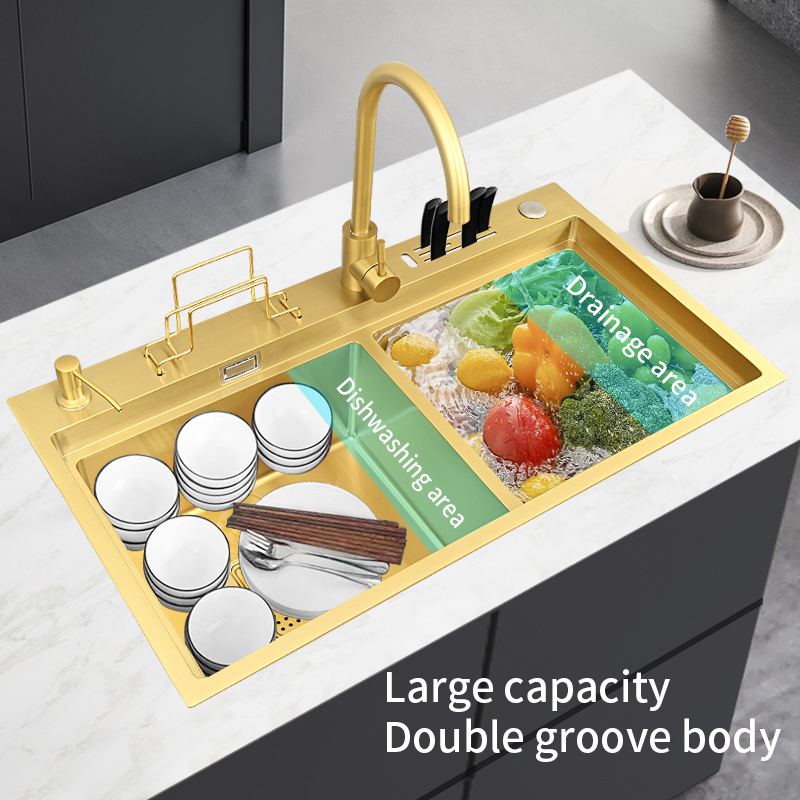Lavello da Cucina Moderno con  - High Tech Kitchen Accessories recensione e prezzo